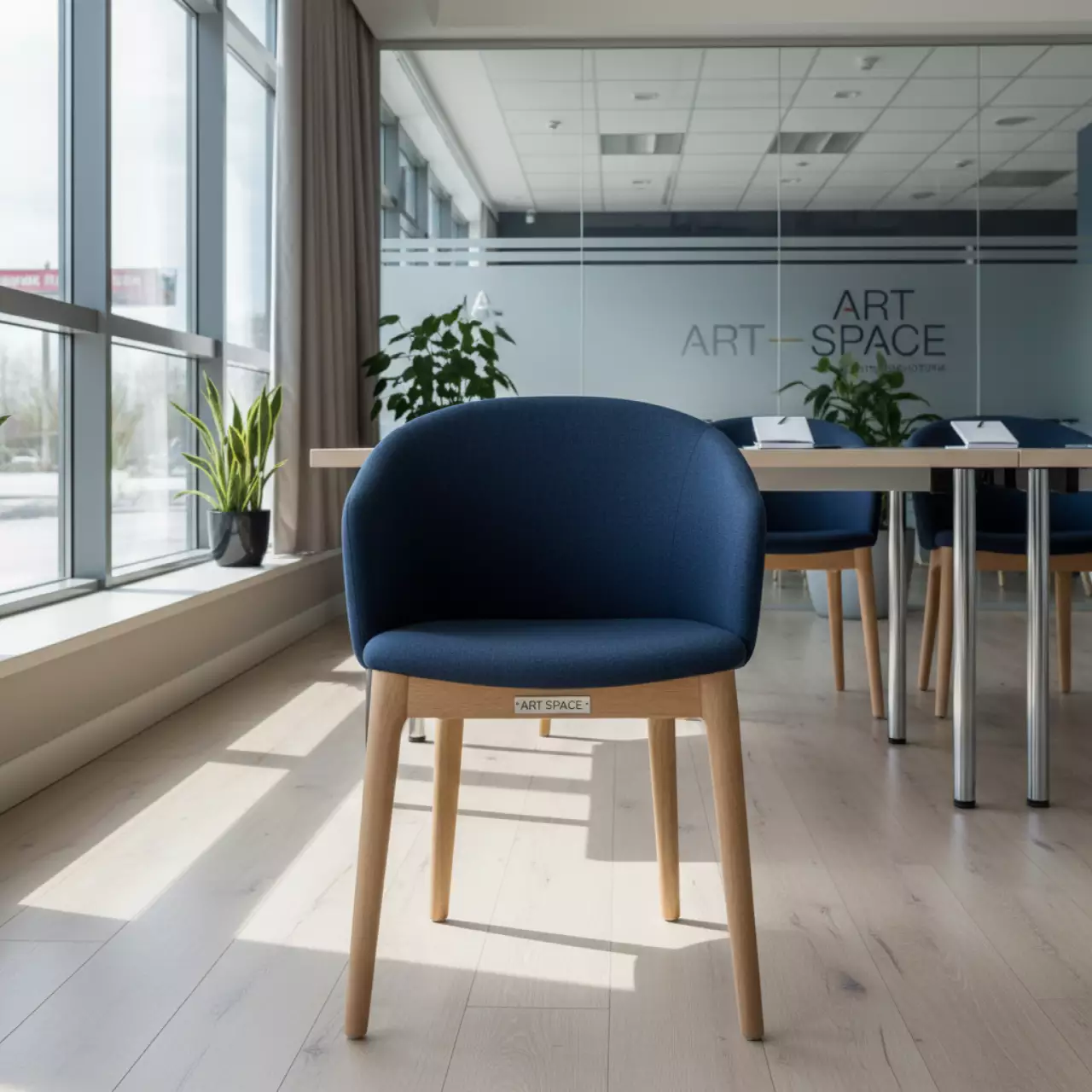 Аренда Стул Riga синий в Маринс Парк Отеле — ART SPACE