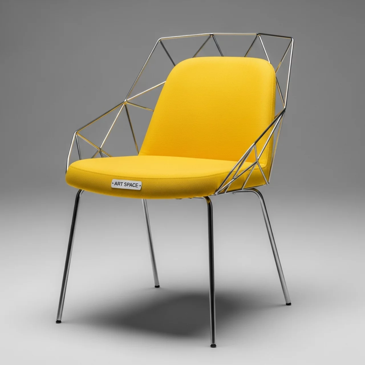 Аренда Стул Rodeo Vertex желтый на Имеретинской набережной — ART SPACE
