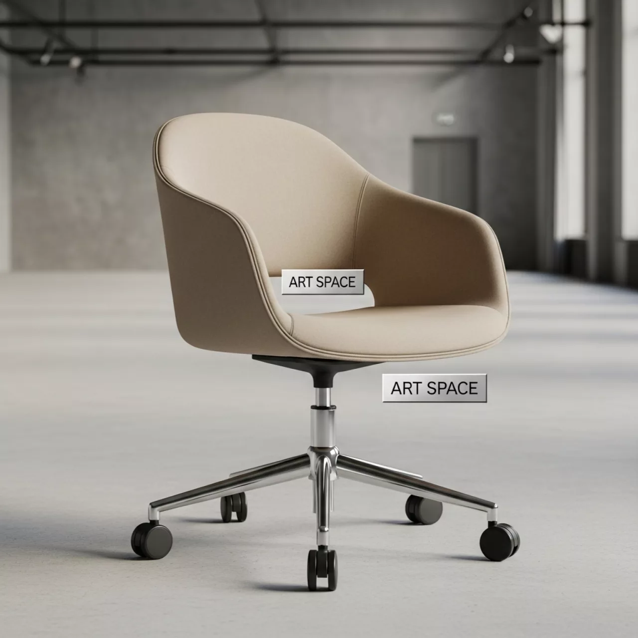 Аренда Стул Rodeo wheel бежевый в Alpha Sirius — ART SPACE