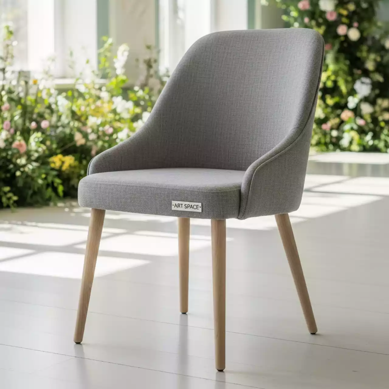 Аренда Стул Rodeo Wood светло серый в санатории «Русь» — ART SPACE