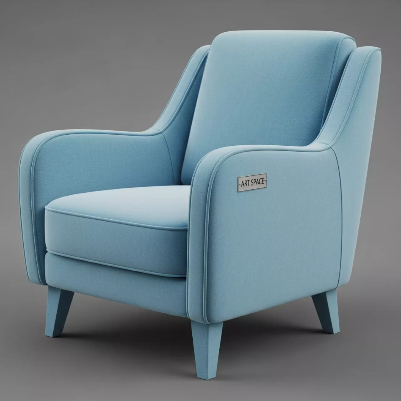 Аренда Стул Роквелл голубой на территории Морпорта Сочи — ART SPACE
