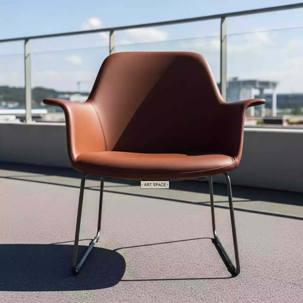 Аренда Стул Росс коричневый на Сочи Автодроме — ART SPACE