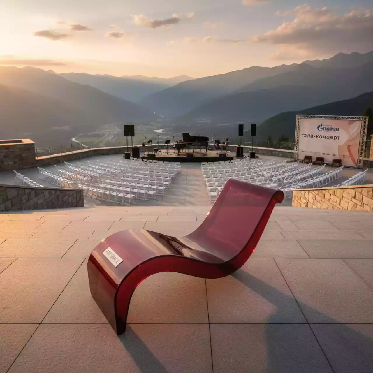 Аренда Стулy на курорте «Газпром» (Альпика) — ART SPACE