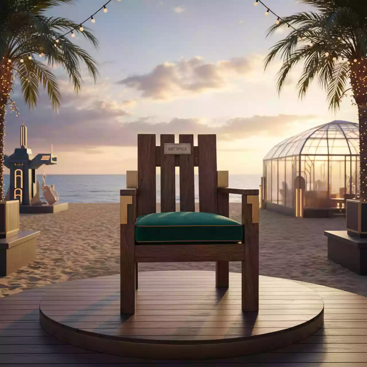 Аренда Стул Rustic в пляжном комплексе VinoGrad — ART SPACE