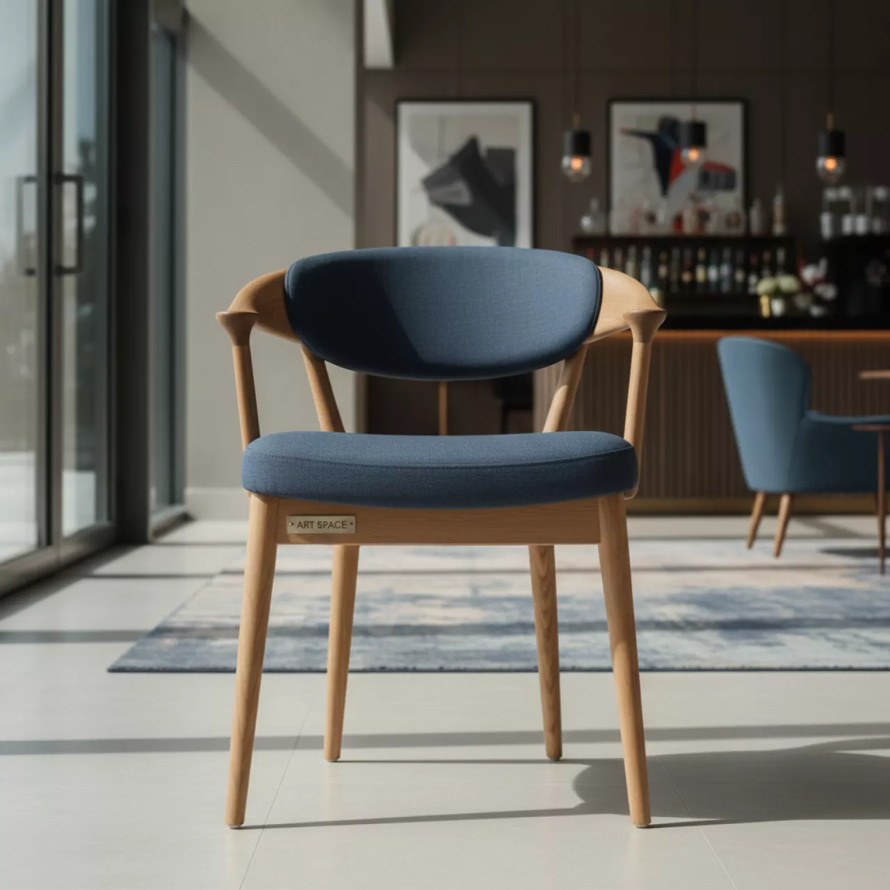 Аренда Стул с мягким сиденьем Noa в Karat Resort — ART SPACE