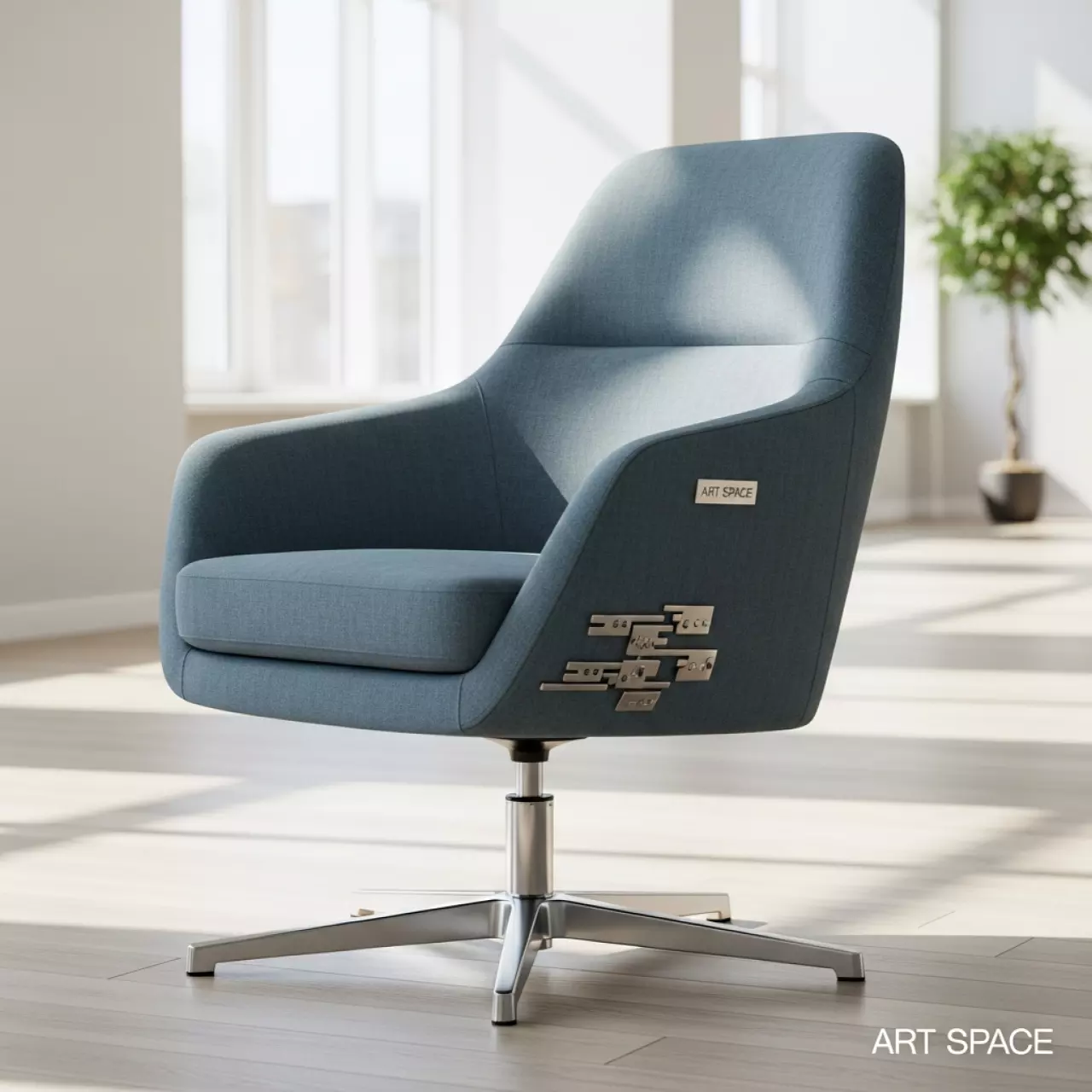 Аренда Стул с обивкой вращающийся LL в санатории «Заполярье» — ART SPACE