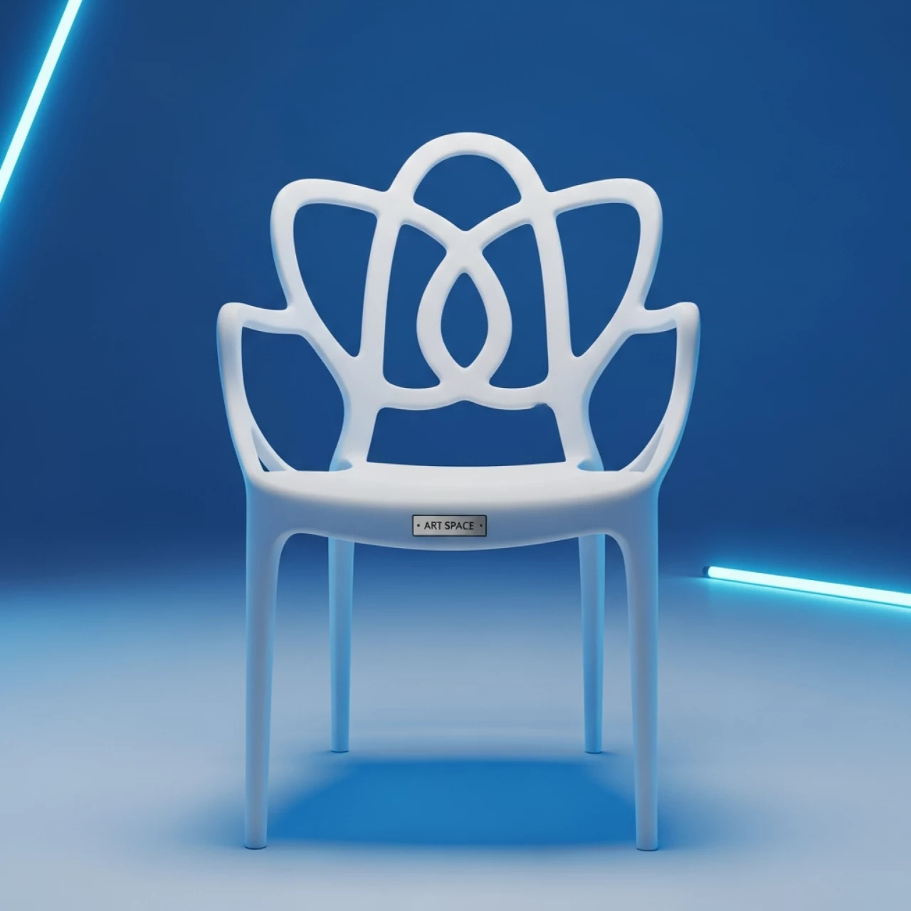 Аренда Стул с подлокотниками Masters White в ресторане «Высота 5642» — ART SPACE