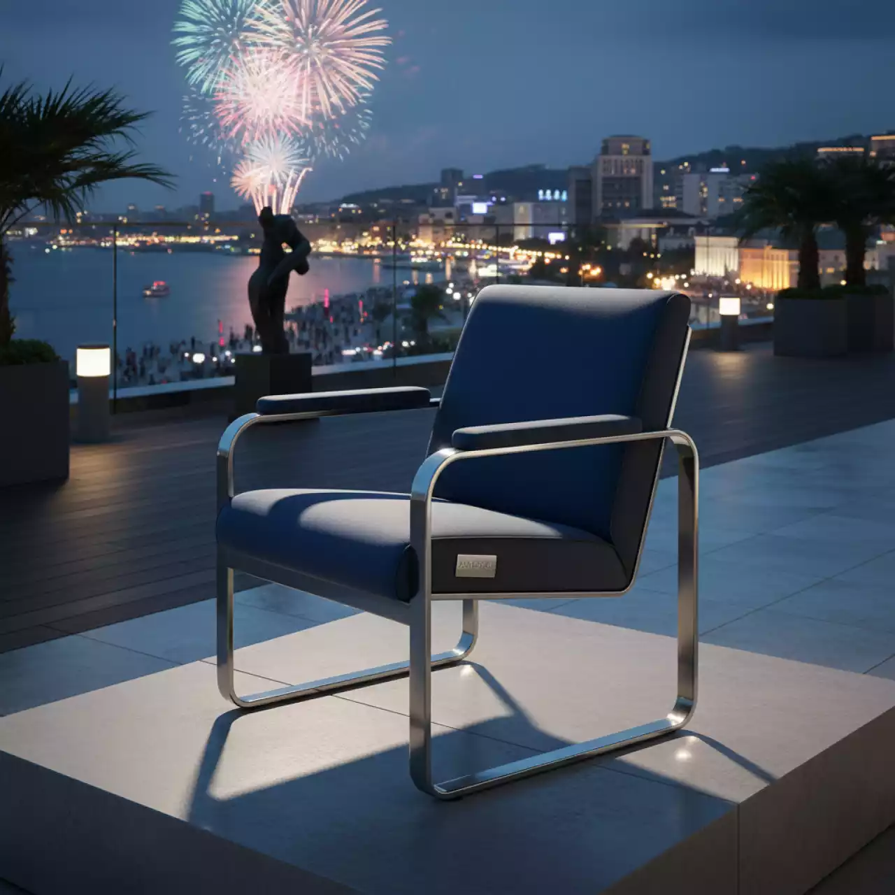 Аренда Стул с подлокотниками Oscar в отеле Radisson Lazurnaya — ART SPACE