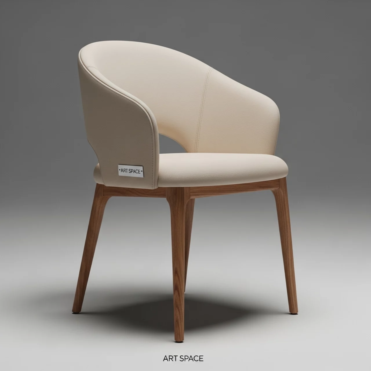 Аренда Стул Safir экокожа Luxa cream светло бежевый светлый орех в Imeretinskiy Hotel — ART SPACE