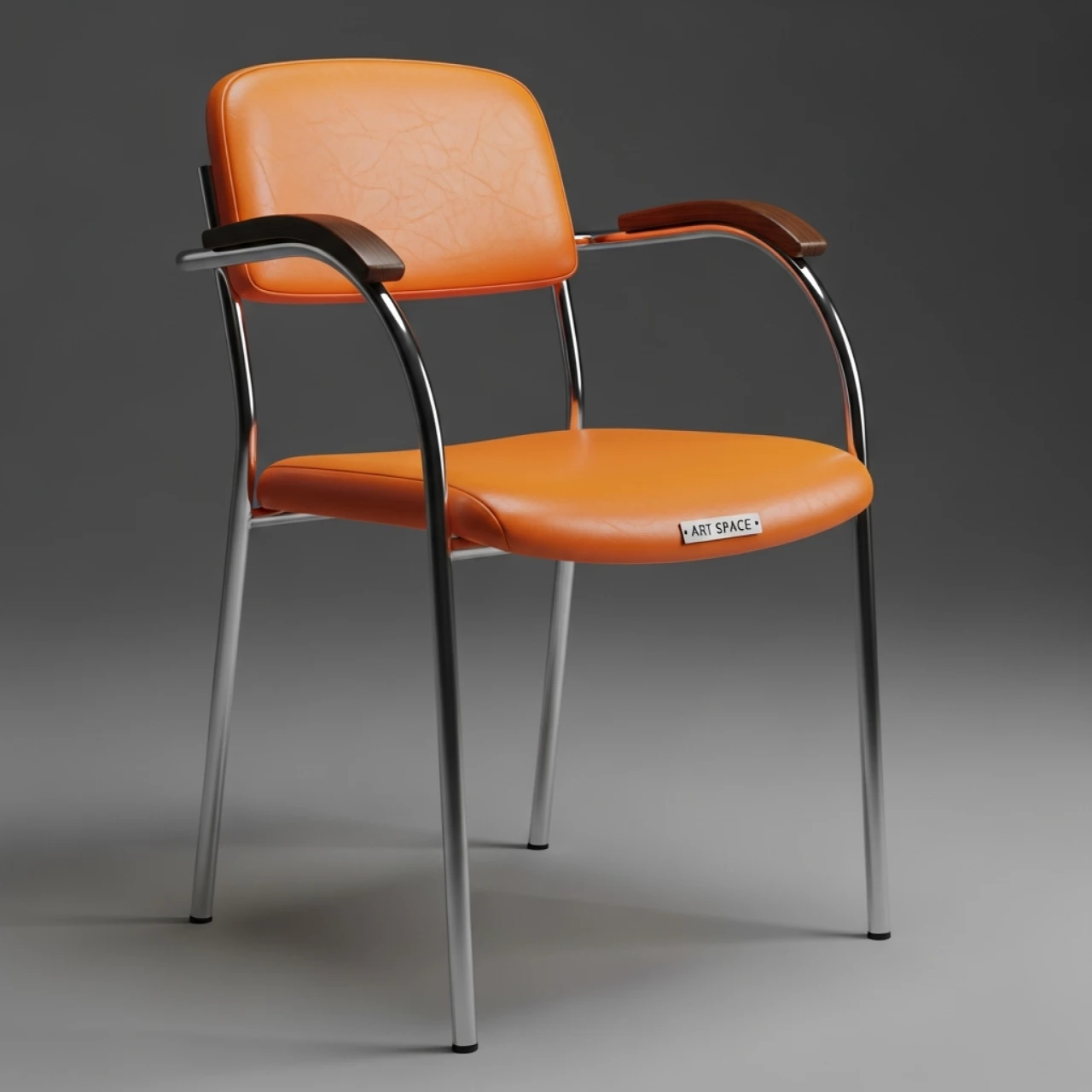 Аренда Стул Самба цвет апельсин в МФК «Горный» — ART SPACE