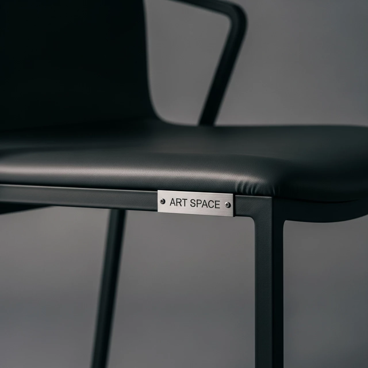 Аренда Стул Самба кожзам Galaxy Black каркас черный в Mövenpick Hotel — ART SPACE