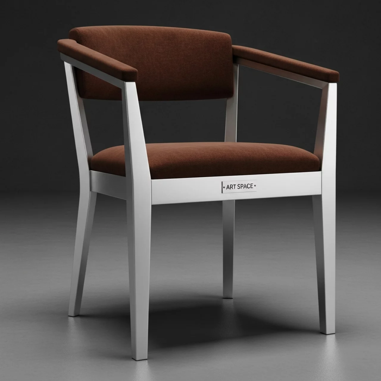 Аренда Стул серебряный шоколадный ДЮПОН в ресторане «Магеллан» — ART SPACE