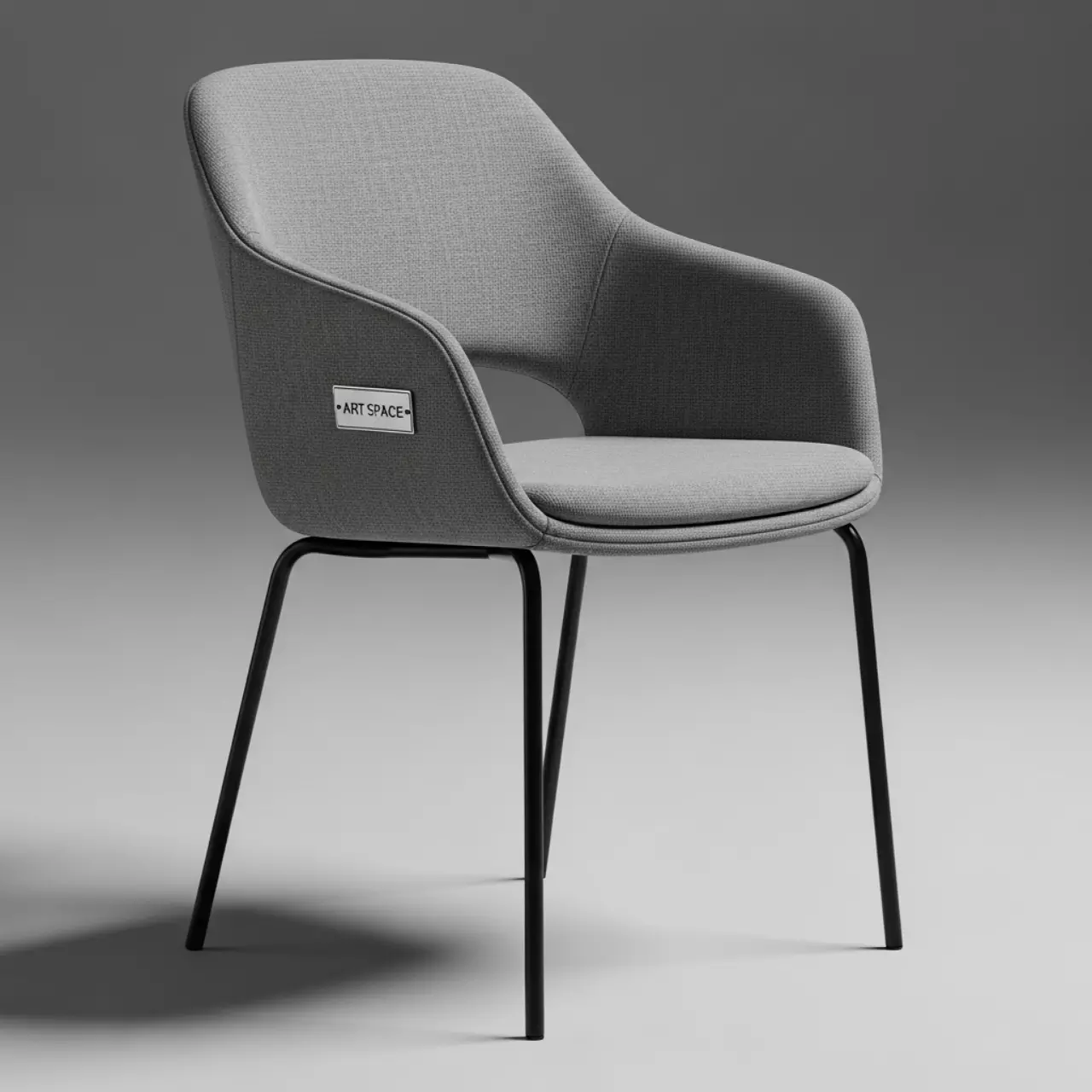 Аренда Стул серый Элин в Alpha Sirius — ART SPACE
