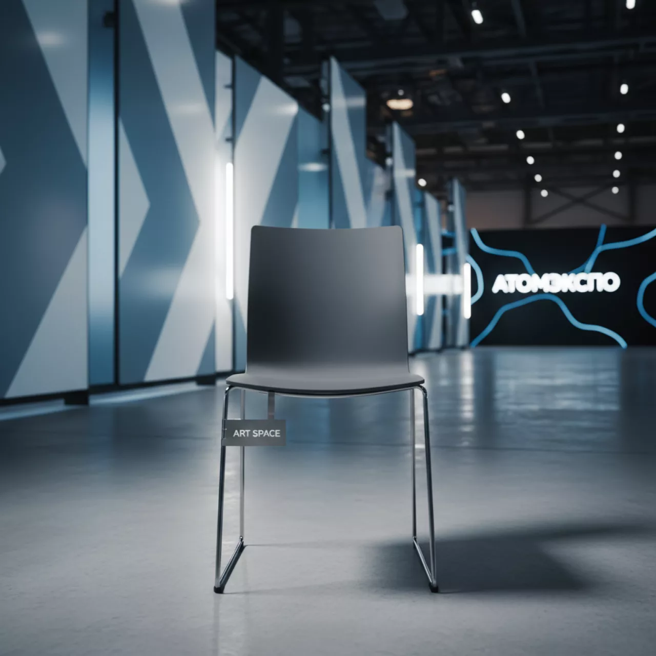 Аренда Стул серый FRANKFURT в Stella di Mosca — ART SPACE