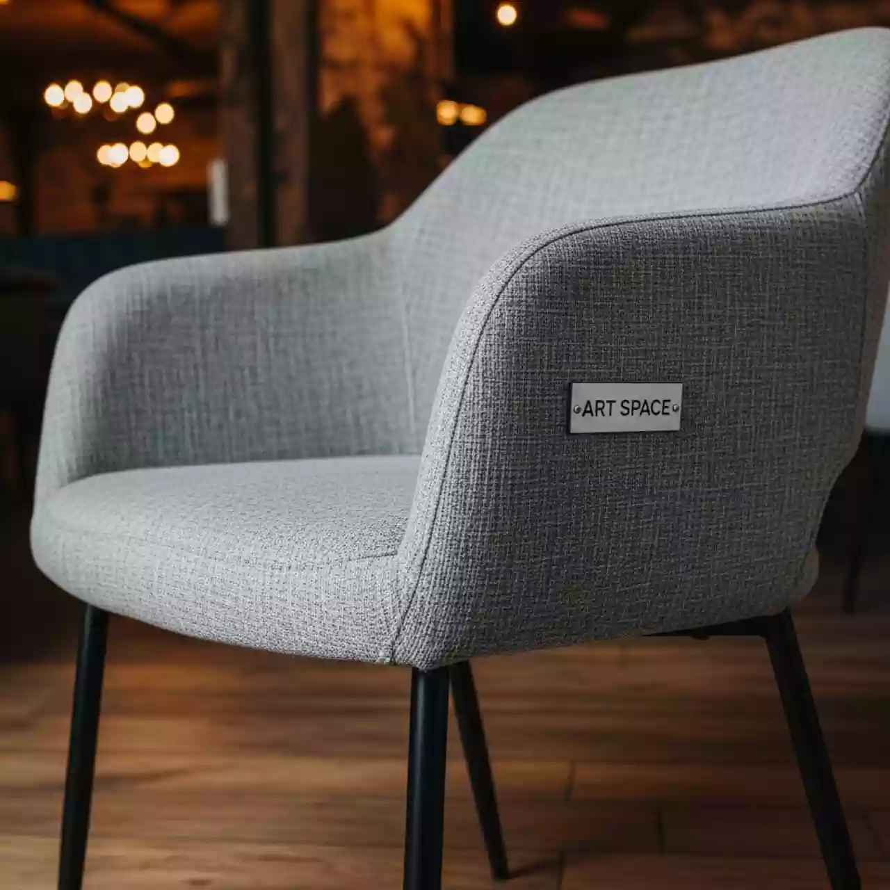 Аренда Стул серый ткань Mariarti в ресторане «Сыроварня» — ART SPACE