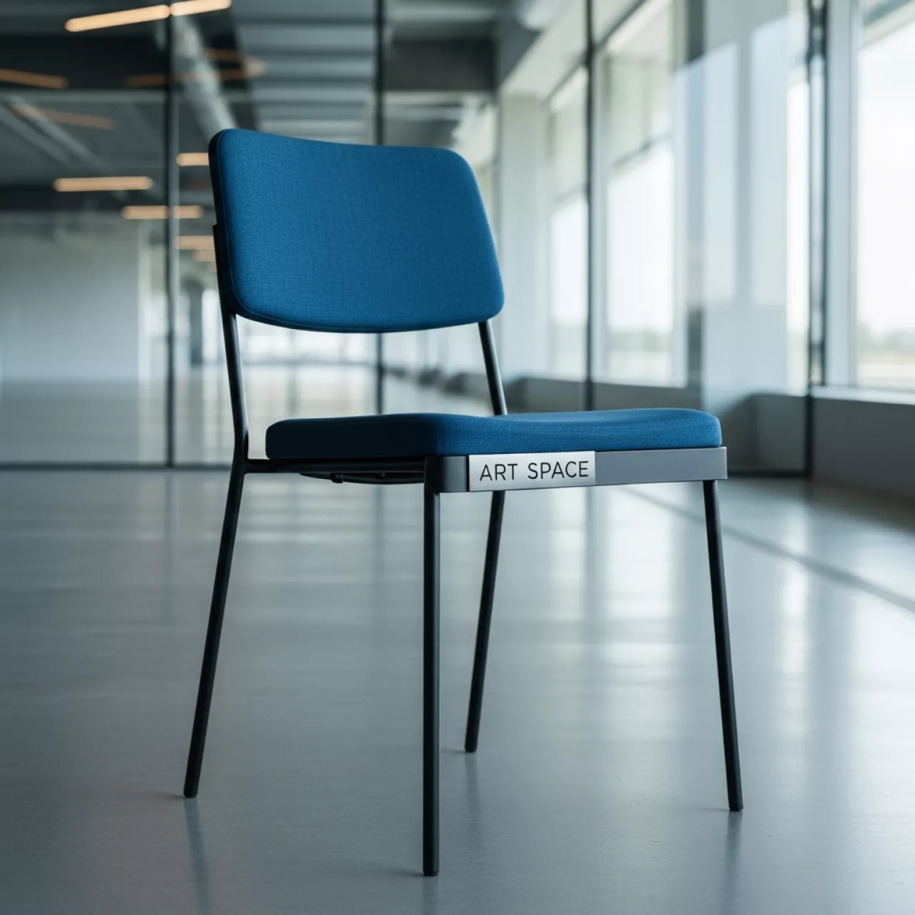 Аренда Стул синий Форли на Сочи Автодроме — ART SPACE