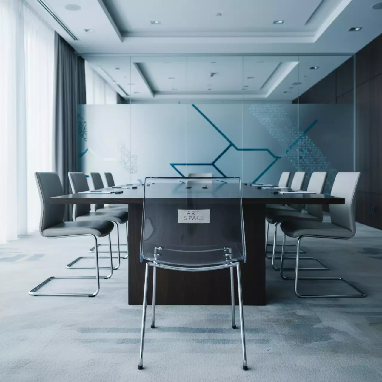 Аренда Стул складной Fold Clear прозрачный в Courtyard by Marriott Sochi — ART SPACE