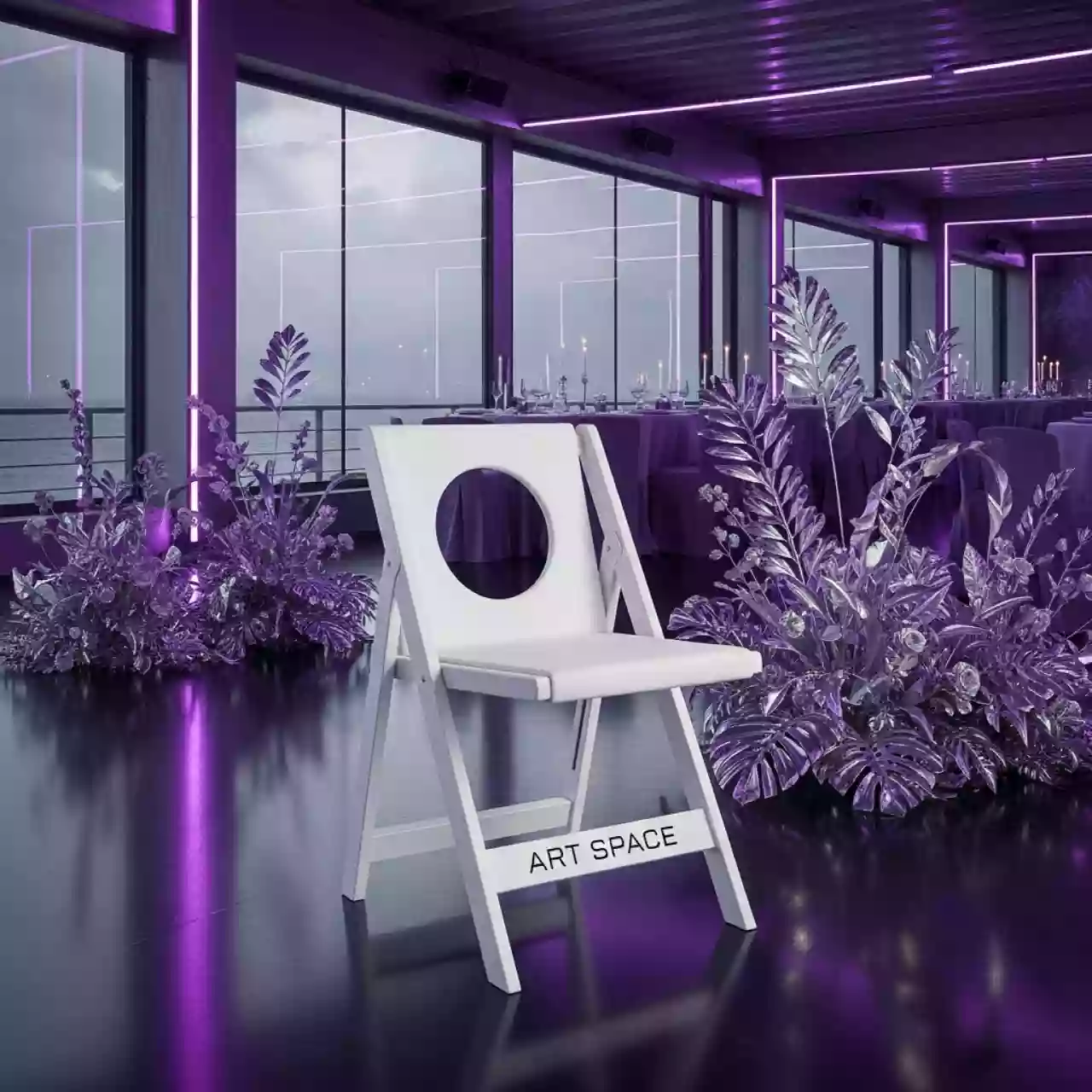 Аренда Стул складной Гунде в ресторане «Sanremo» — ART SPACE