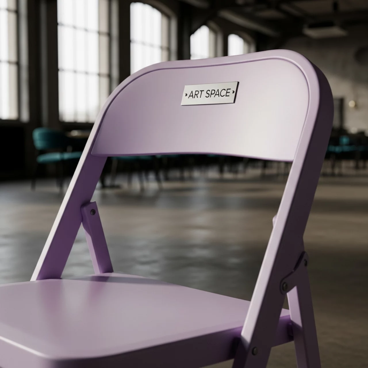 Аренда Стул складной пластик нежно фиолетовый Liara в ресторане «D.O.M» — ART SPACE