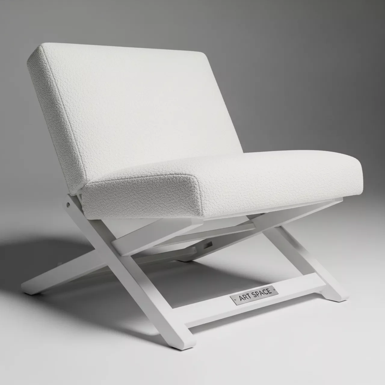 Аренда Стул складной Samman Van N белый флок гладкий в санатории «Октябрьский» — ART SPACE