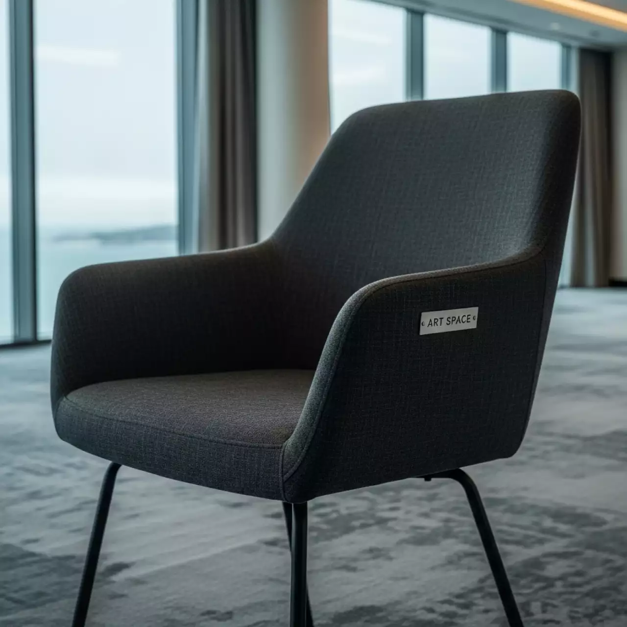 Аренда Стул темно серый Julia в отеле Hyatt Regency Sochi — ART SPACE