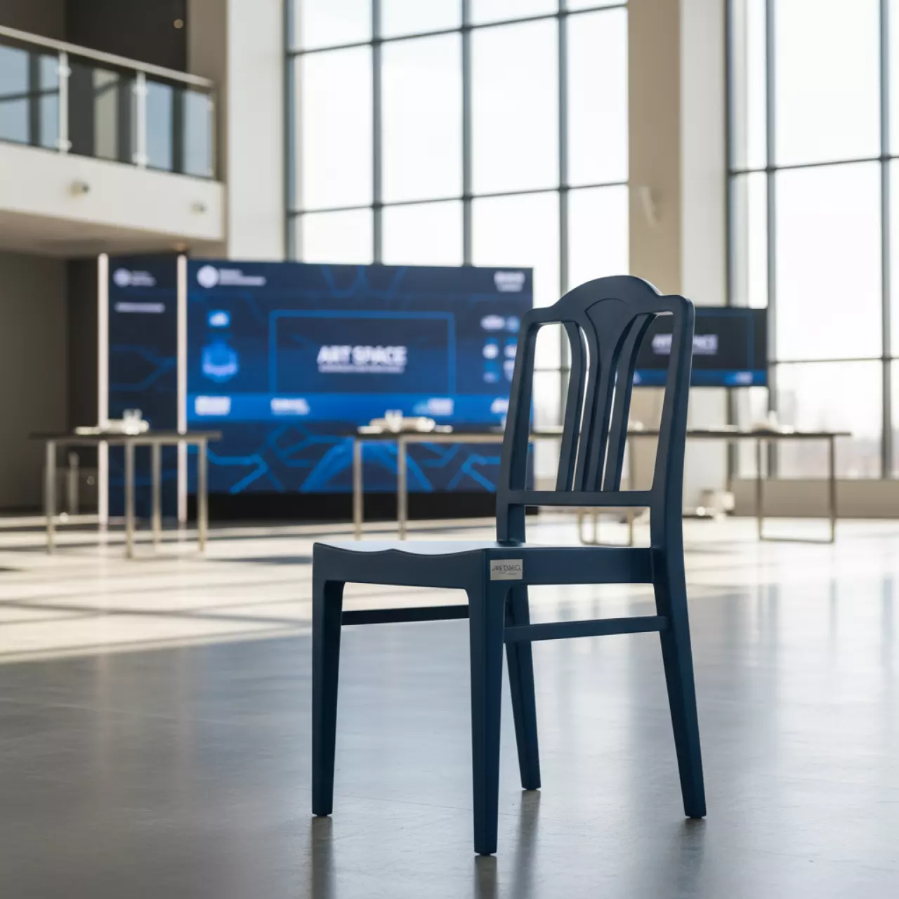 Аренда Стул темно синий Tiffany в Imeretinskiy Hotel — ART SPACE