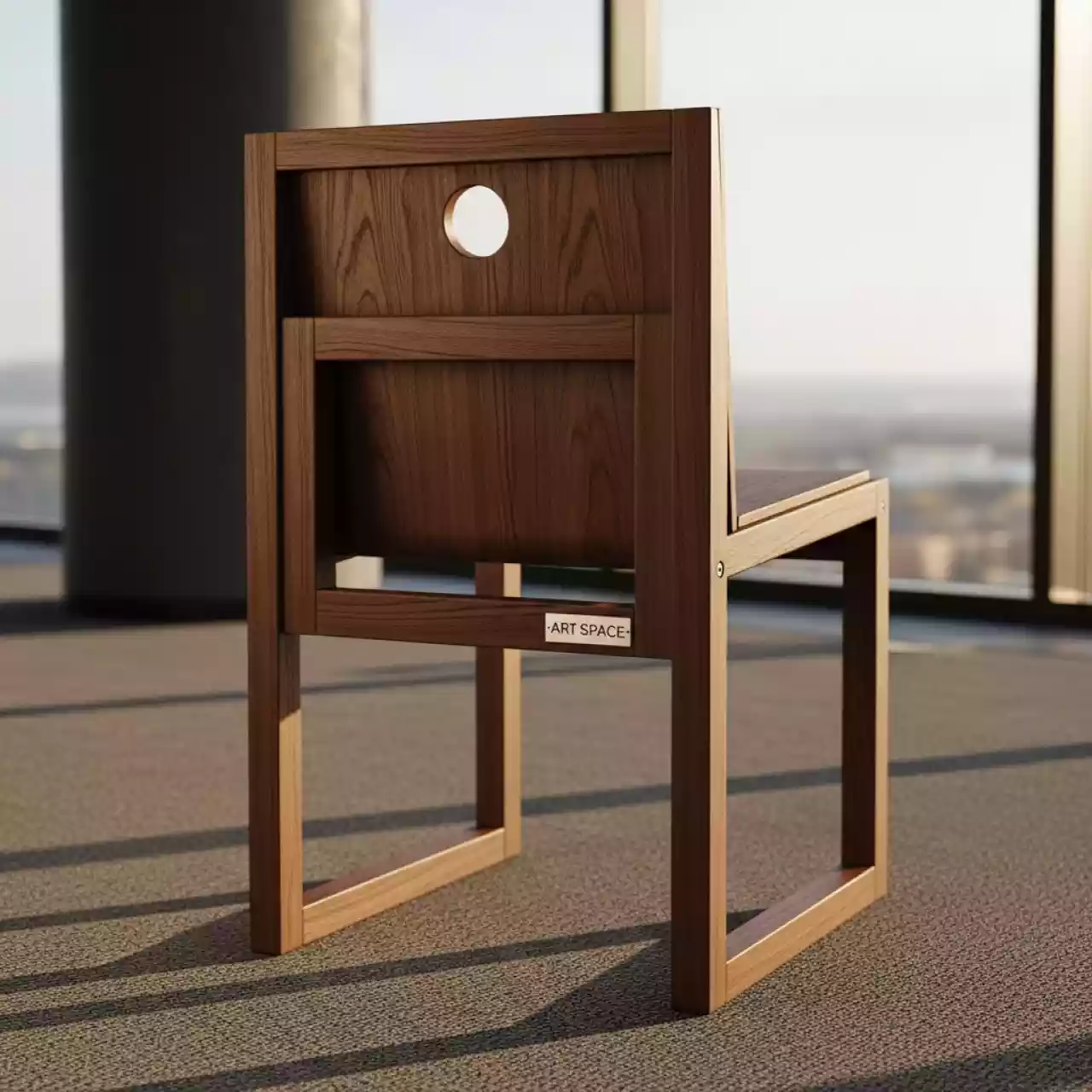 Аренда Стул Терье складной темно коричневый в Courtyard by Marriott Sochi — ART SPACE