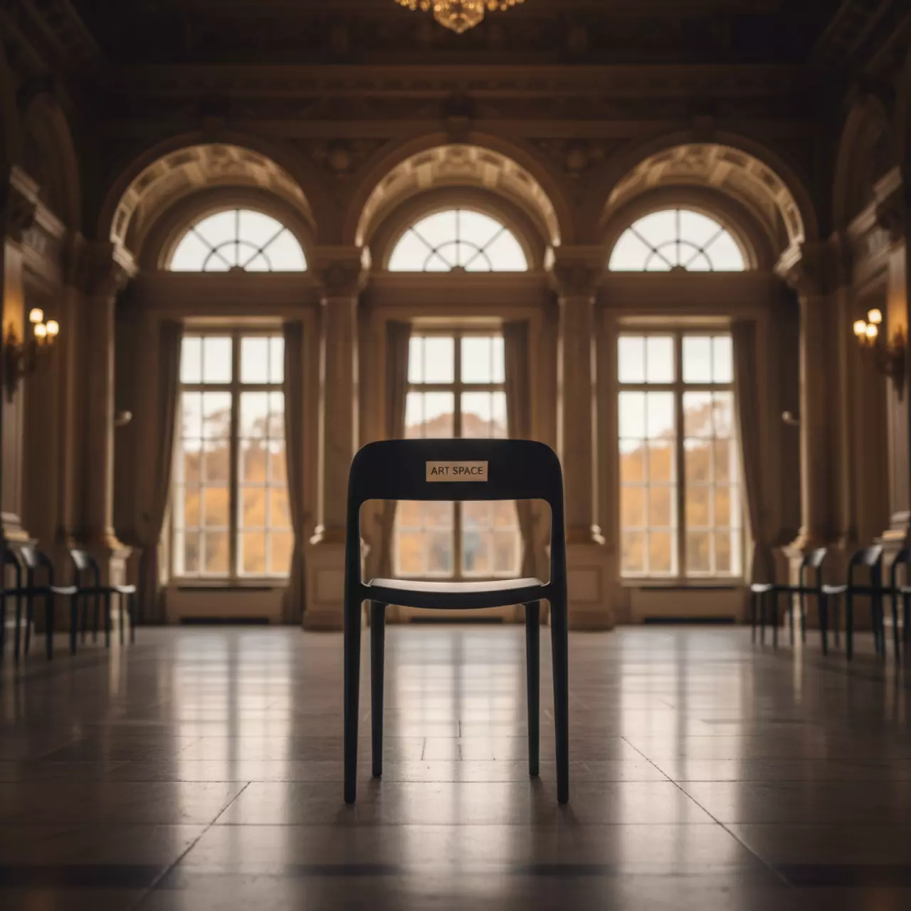 Аренда Стул Tere складной черный в банкетном зале «Дельфин» — ART SPACE