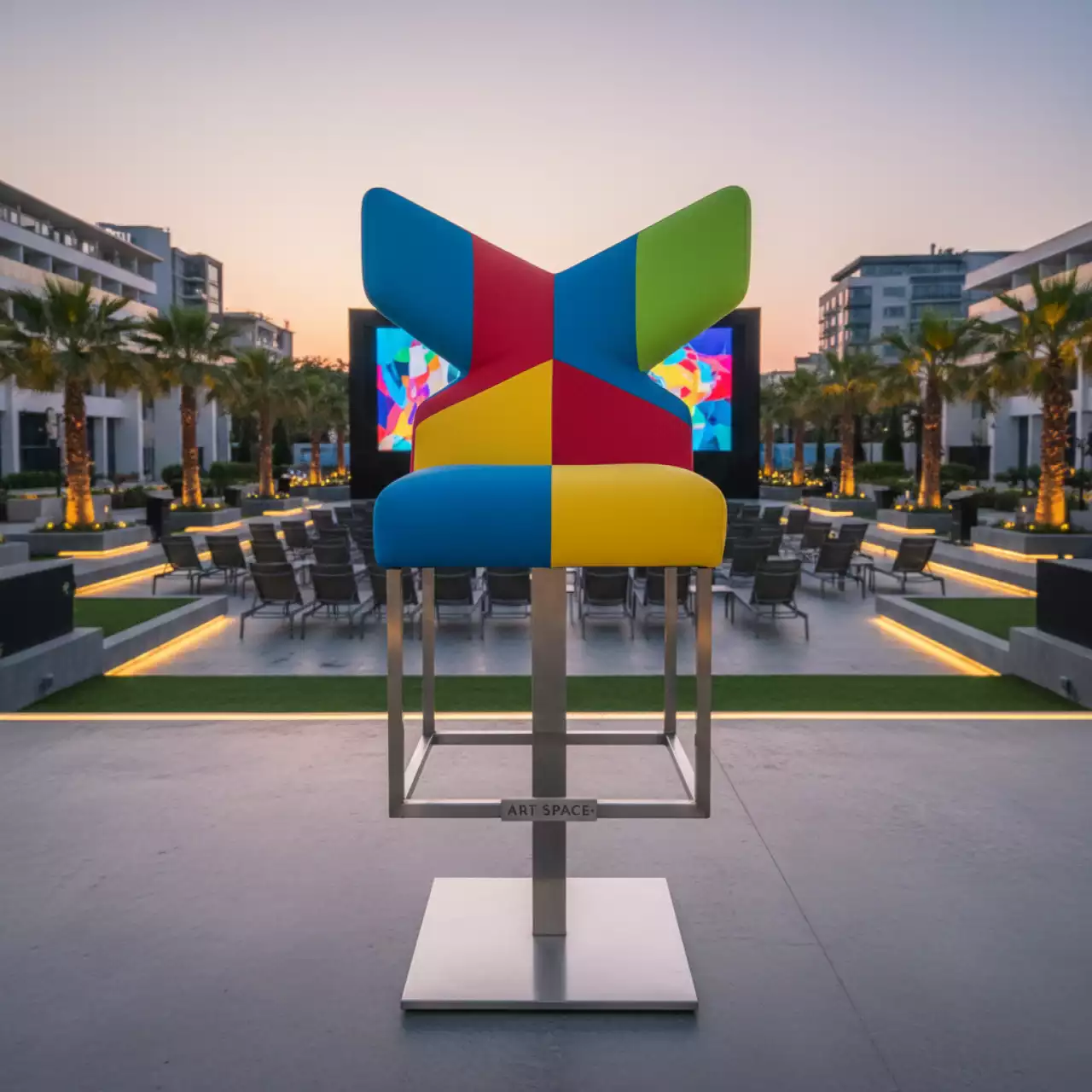 Аренда Стул Terra Bar Cross Square в Сочи Парк Отеле — ART SPACE