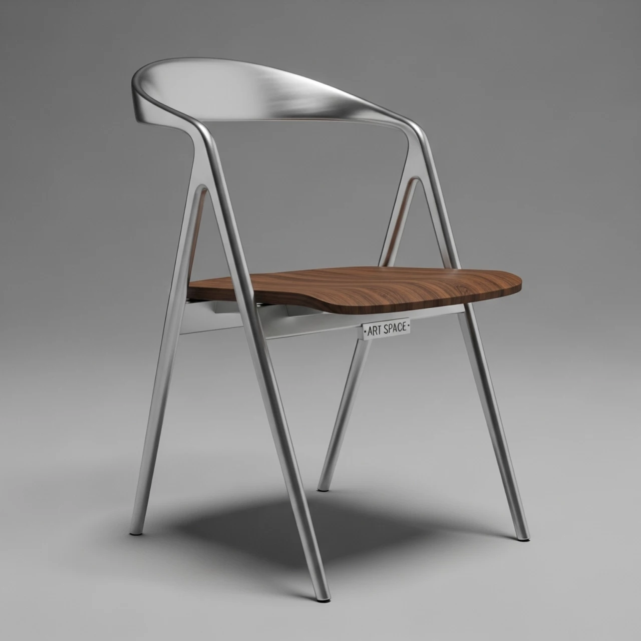 Аренда Стул Tolix Wood серебряный на арене «Фишт» — ART SPACE