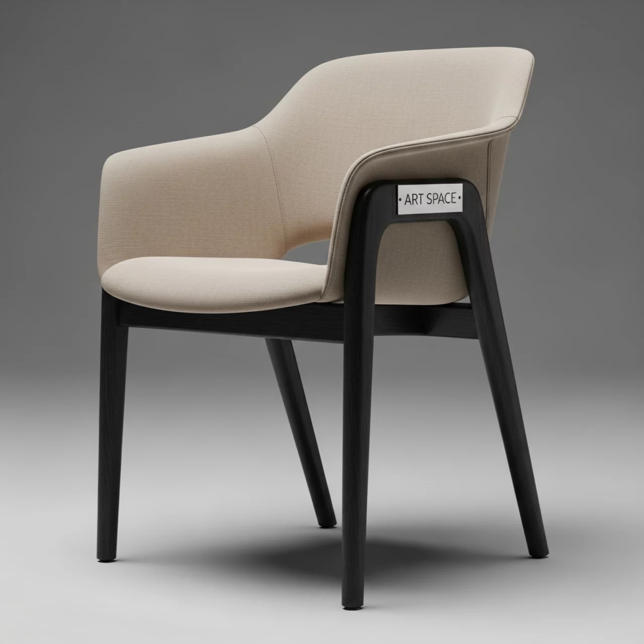 Аренда Стул Topas бежевый черная морилка в Сочи Парк Отеле — ART SPACE