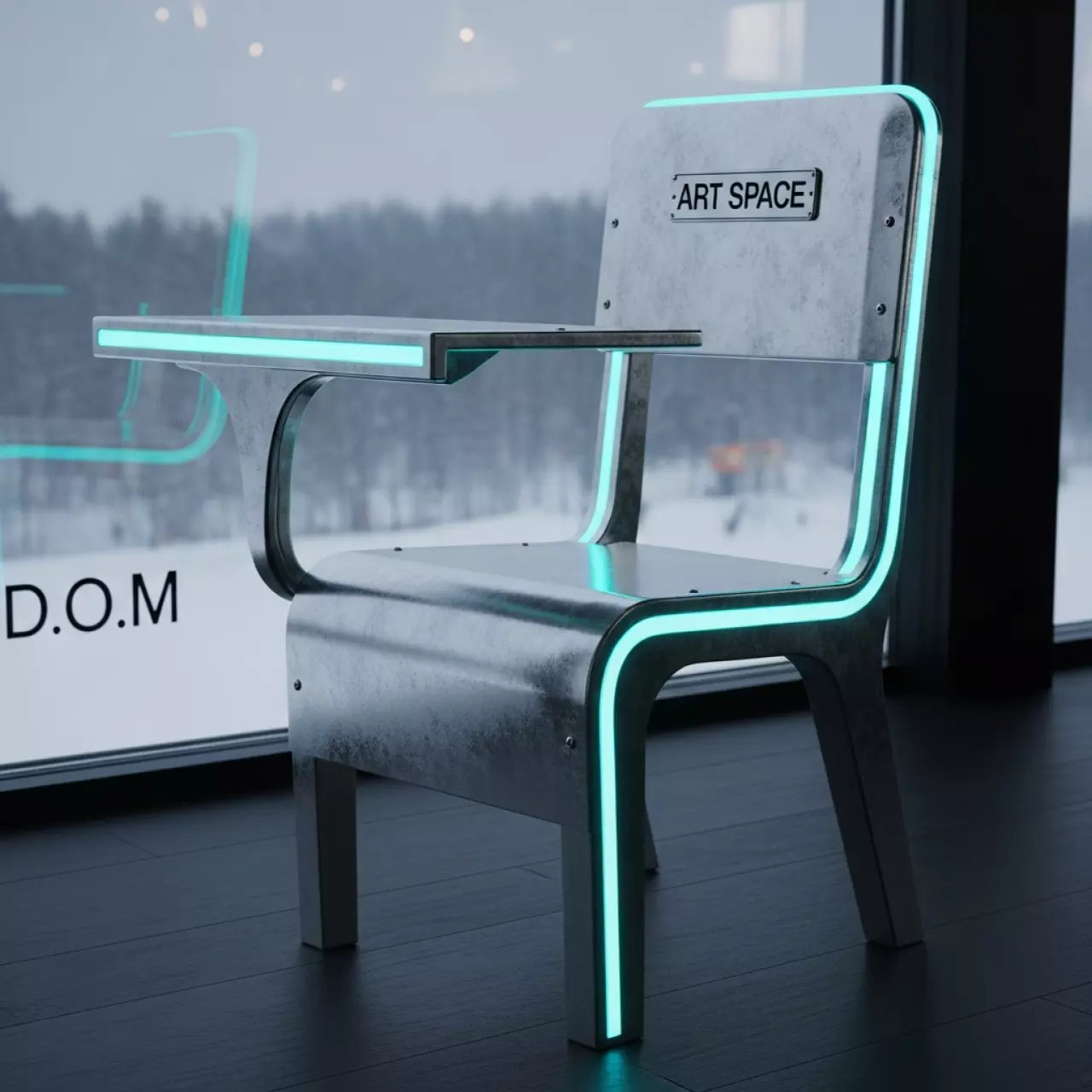 Аренда Стул ученический Россия в ресторане «D.O.M» — ART SPACE