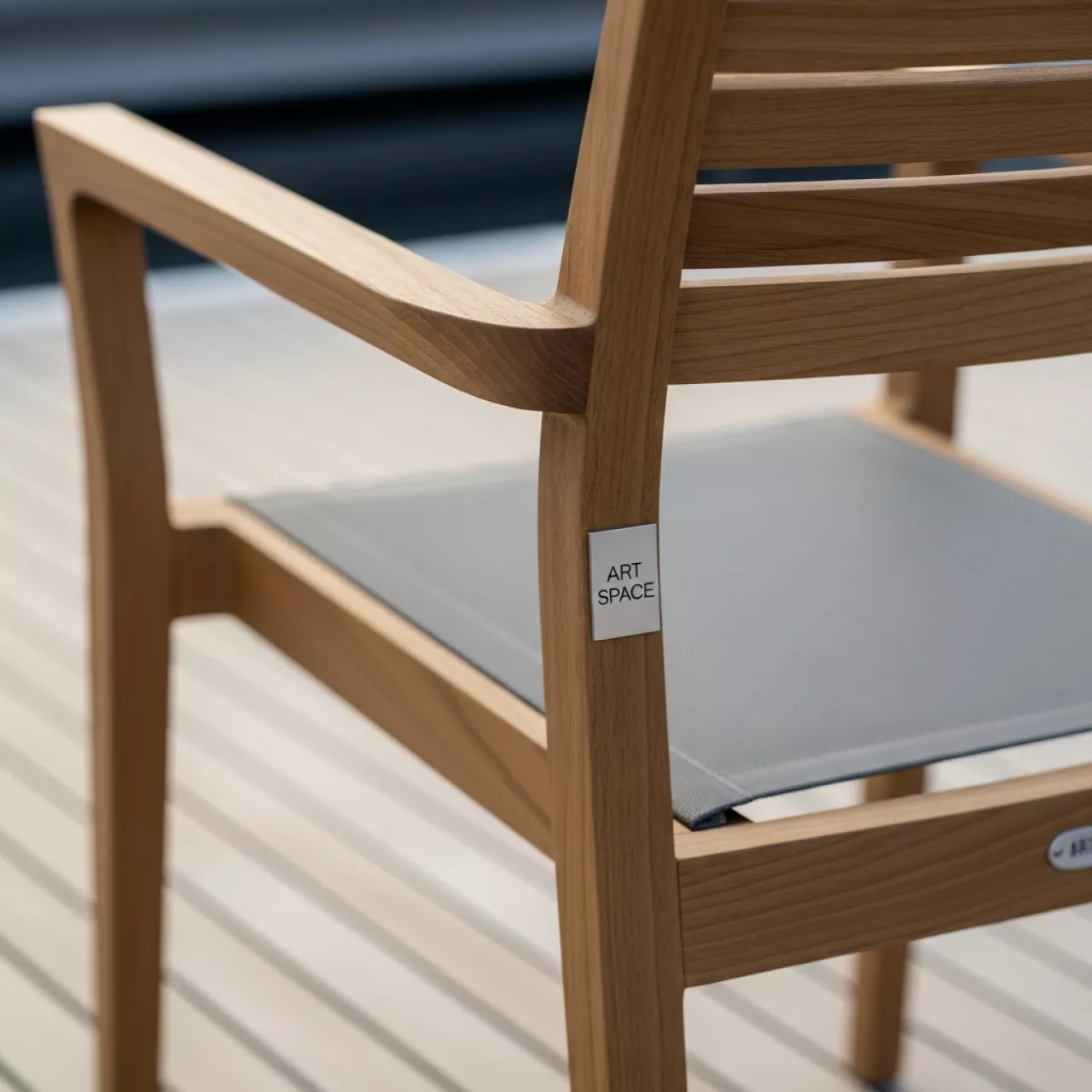 Аренда Стул уличный Анри светлый орех на VIP-яхте (Имеретинский порт) — ART SPACE