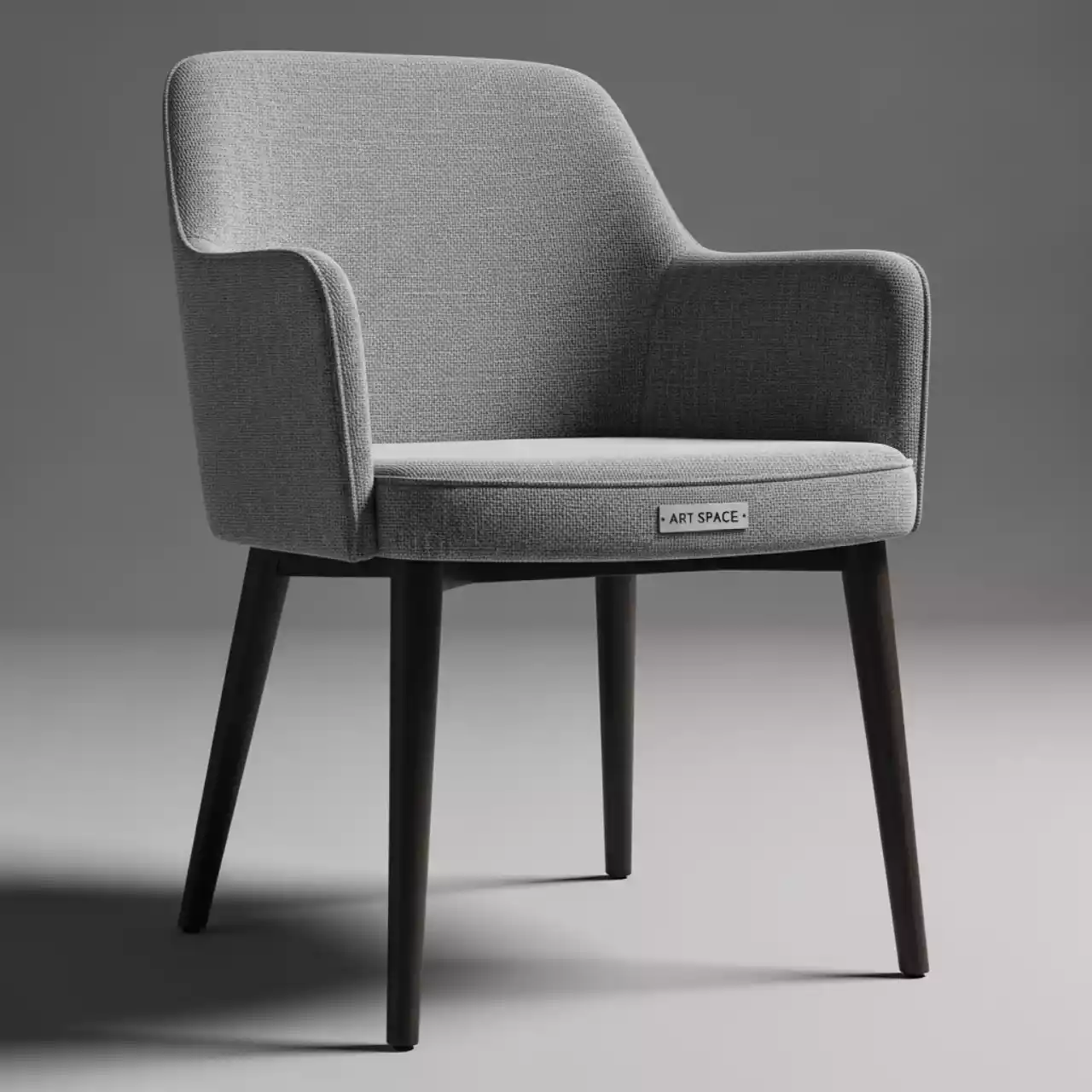 Аренда Стул Валенсия Винтаж серый в ресторане «Brunello» — ART SPACE