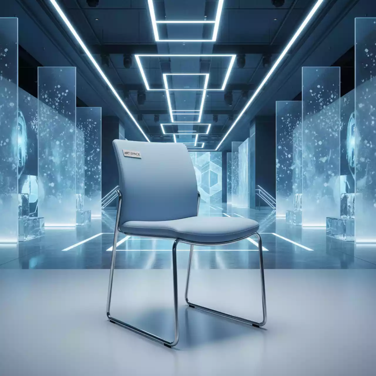 Аренда Стул Вашингтон нежно голубой в казино «Сочи» — ART SPACE