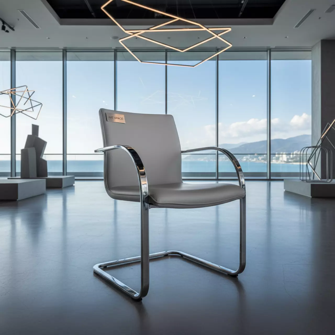 Аренда Стул Вашингтон светло серый на Имеретинской набережной — ART SPACE