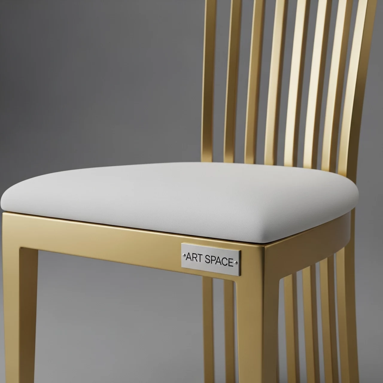 Аренда Стул Вашингтон золотой с белой подушкой в Radisson Collection Paradise — ART SPACE