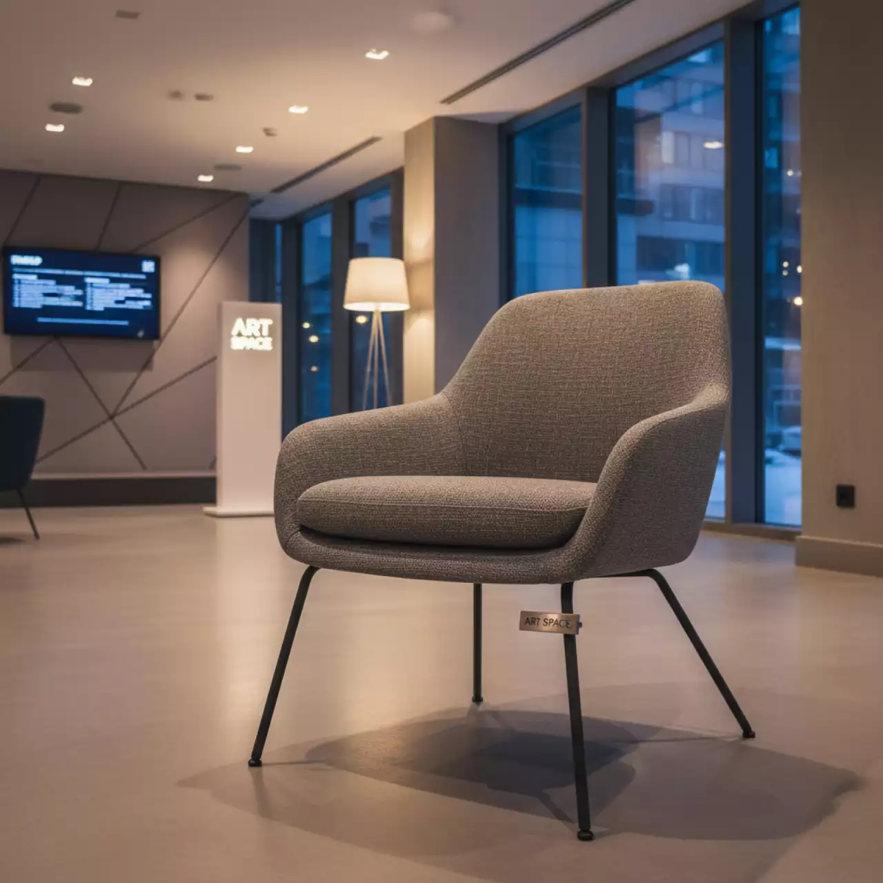 Аренда Стул Vente Vinuela рогожка металлические ножки RAL в Mövenpick Hotel — ART SPACE