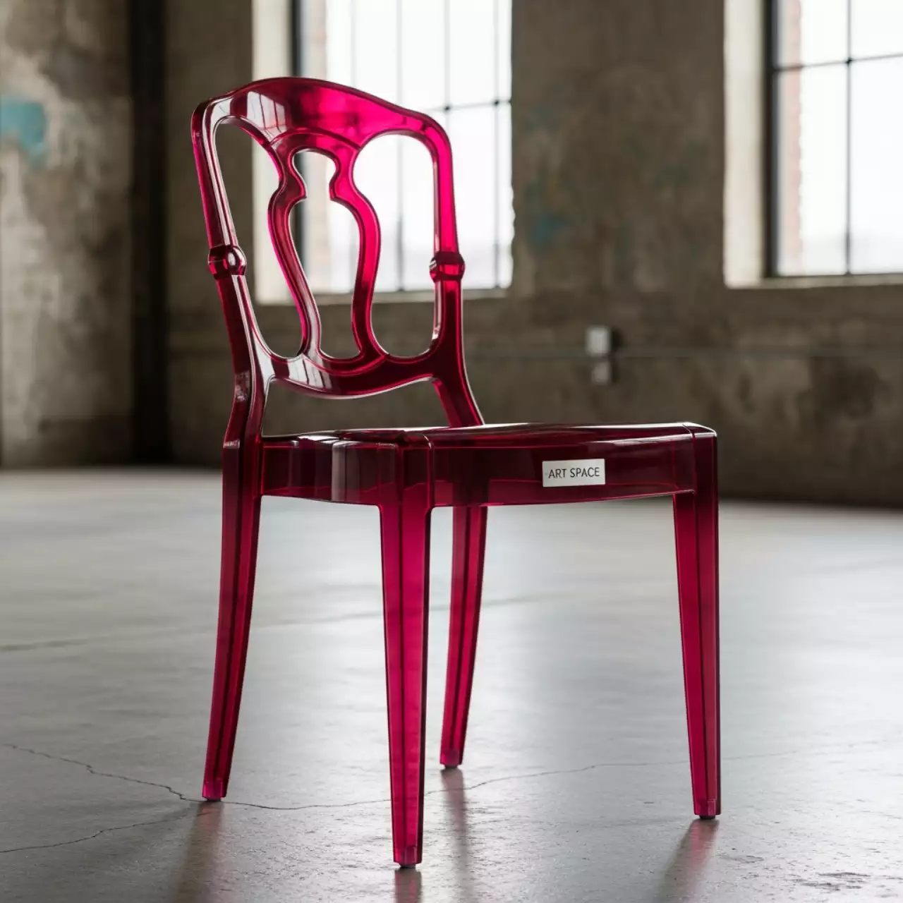 Аренда Стул Victoria Ghost красный в ресторане «Магеллан» — ART SPACE