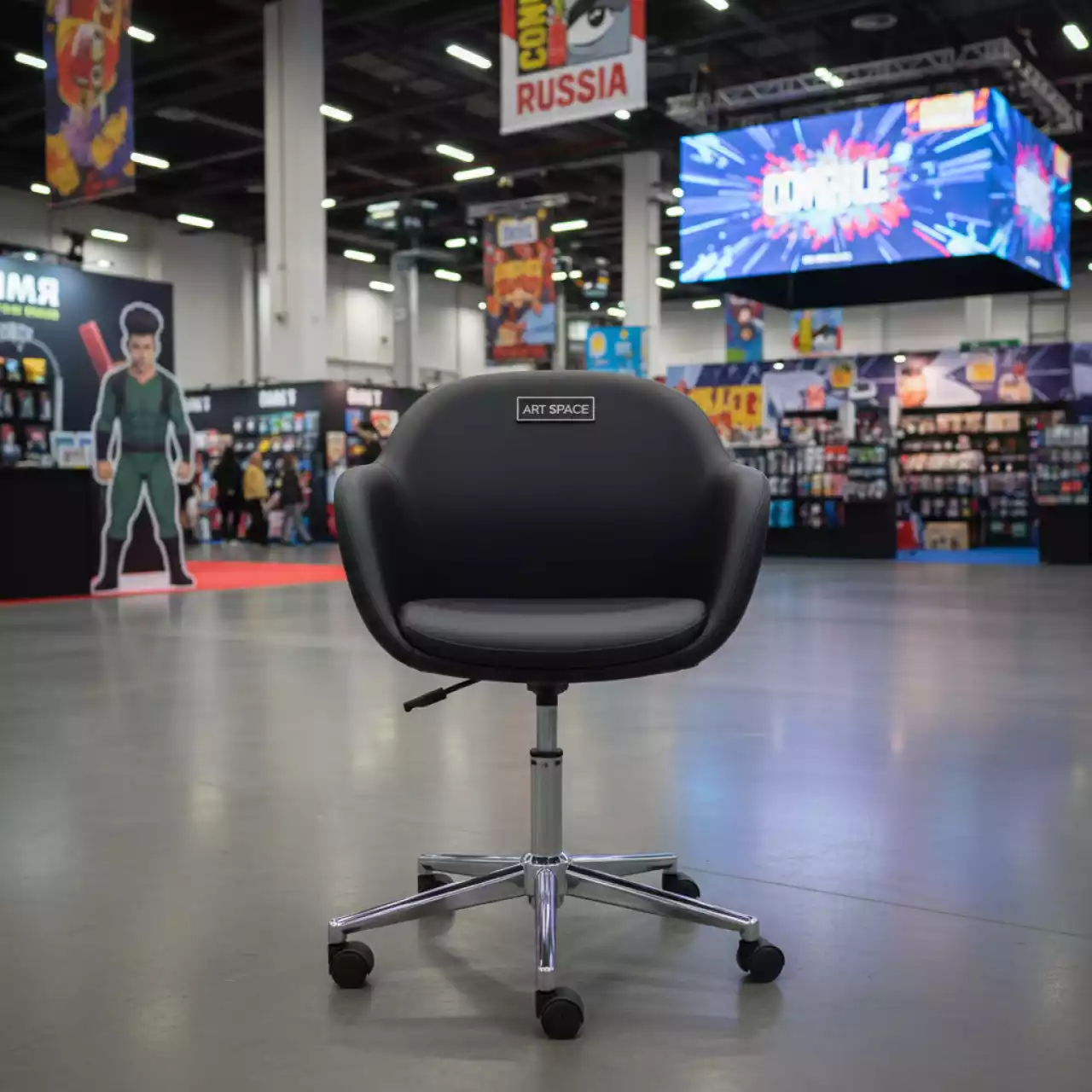 Аренда Стул визажиста черный в Radisson Hotel Rosa Khutor — ART SPACE