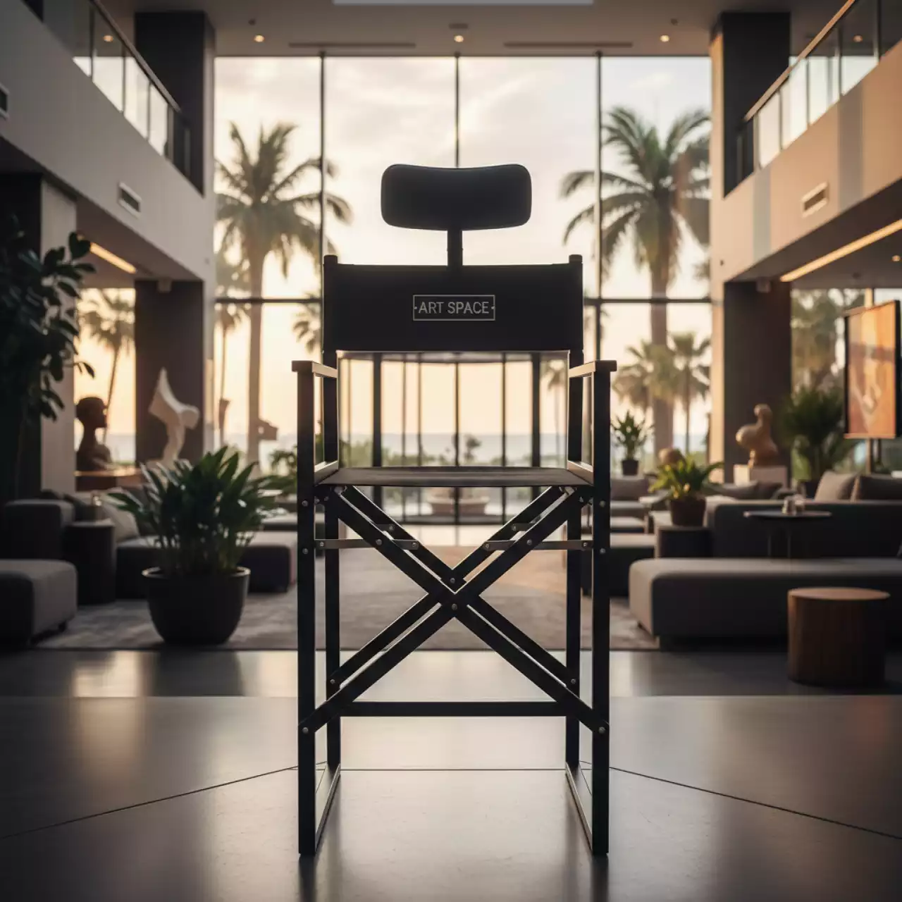 Аренда Стул визажиста с подголовником в City Park Hotel Sochi — ART SPACE