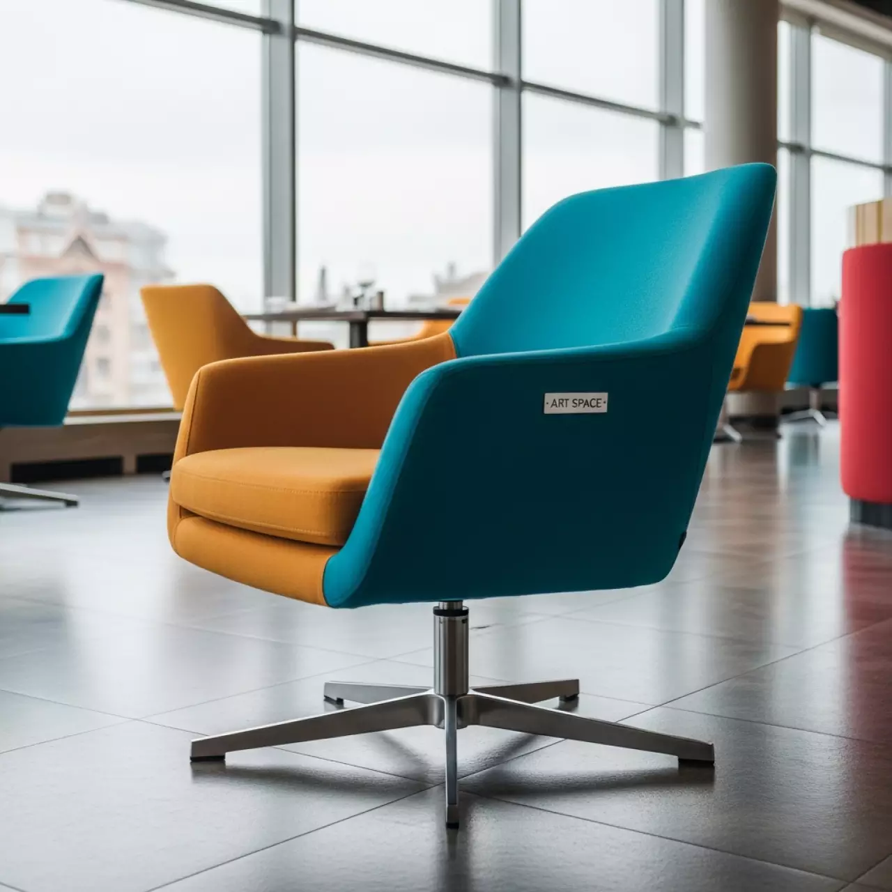 Аренда Стул вращающийся Unik UR в ресторане «D.O.M» — ART SPACE