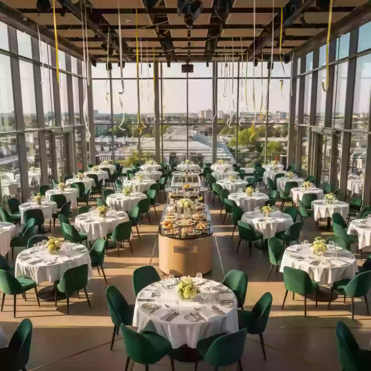 Аренда Стул Washington Green в ресторане «La Terrazza» — ART SPACE