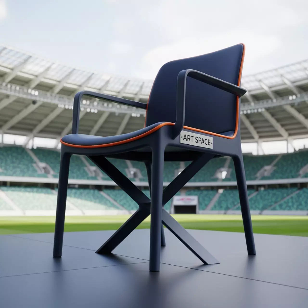 Аренда Стул Wead с перемычкой на арене «Фишт» — ART SPACE