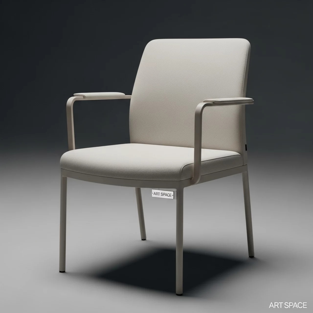 Аренда Стул Y CG W бледный с подлокотниками в ледовой арене «Шайба» — ART SPACE