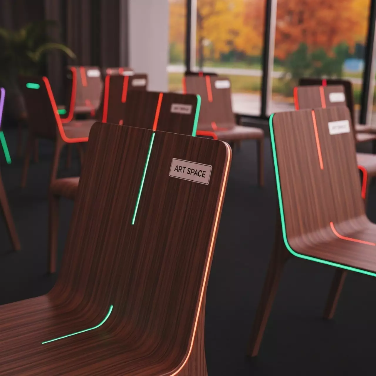 Аренда Стулья АРТ СПЕЙС деревянные в Gamma Sirius — ART SPACE