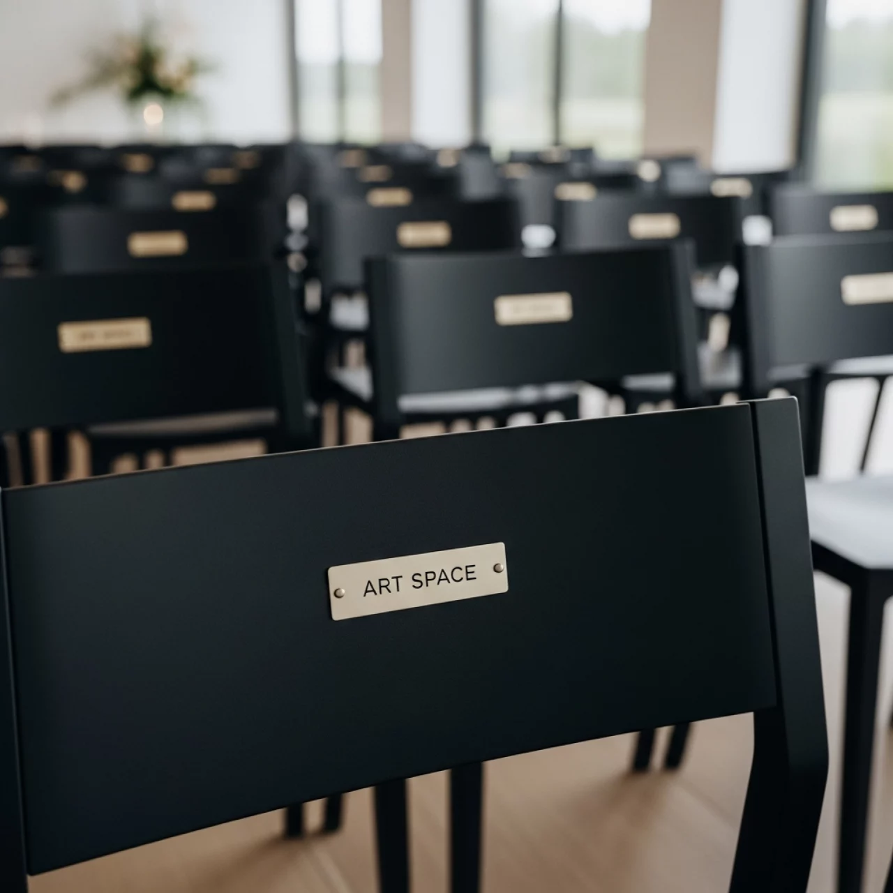 Аренда Стулья банкетные черные для конференции в Sport Inn Hotel & Wellness — ART SPACE