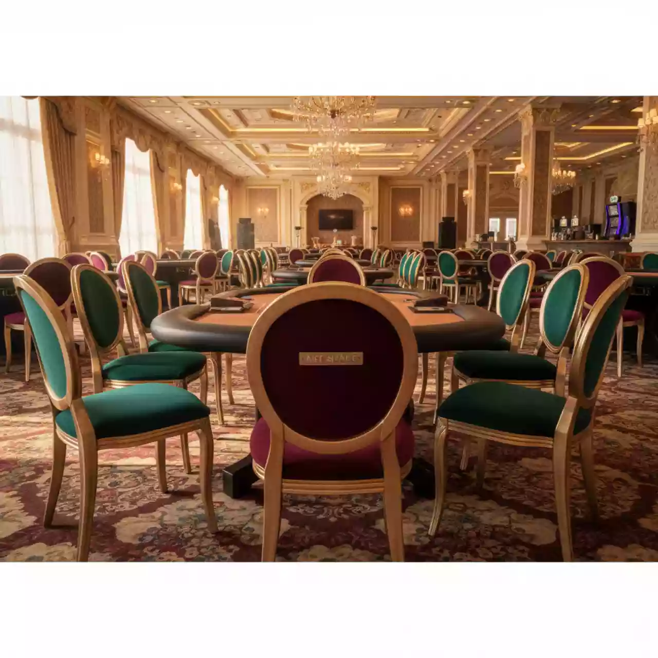 Аренда Стулья банкетные и барные в казино «Сочи» — ART SPACE