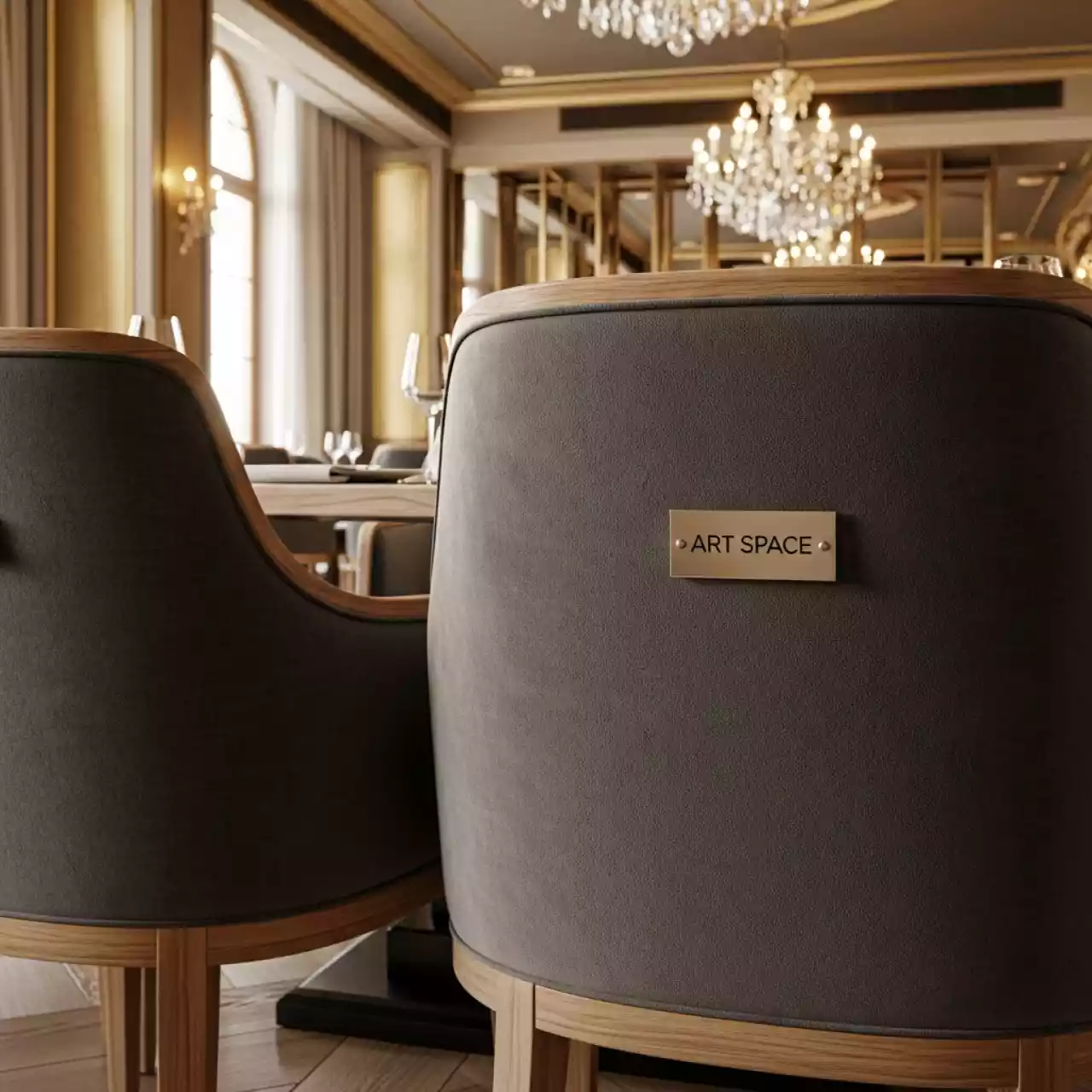 Аренда Стулья для собрания в ресторане «Brunello» — ART SPACE