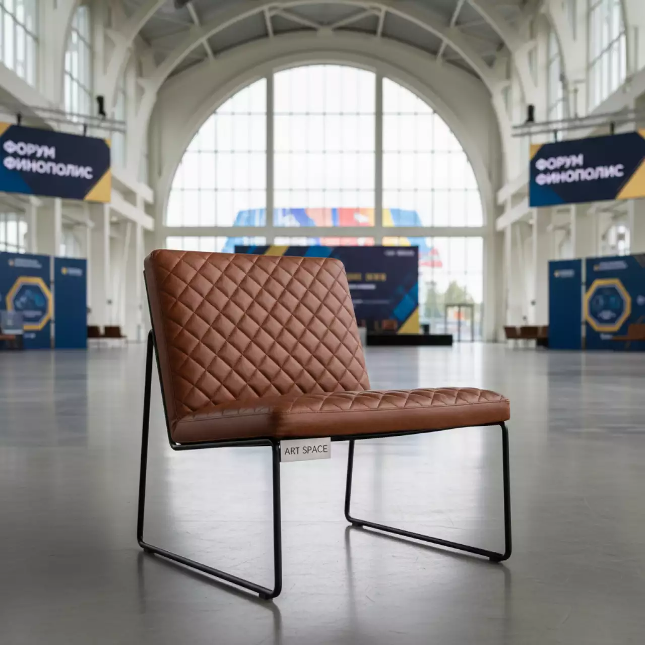 Аренда Стулья Хит коричневый ромб в Университете «Сириус» — ART SPACE